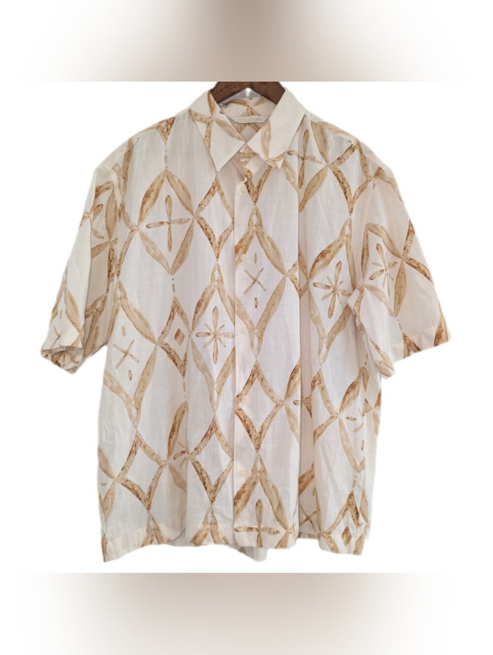 Zara linen shirt size XL